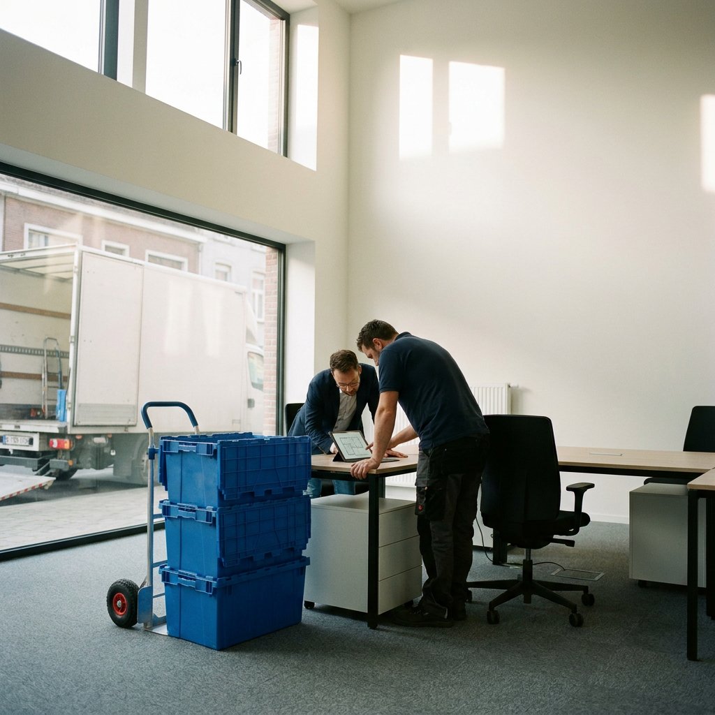 Bedrijfsverhuizing offerte aanvragen
