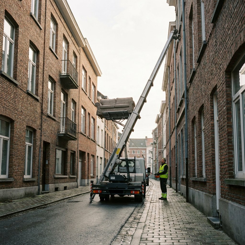Hoe werkt een verhuislift?