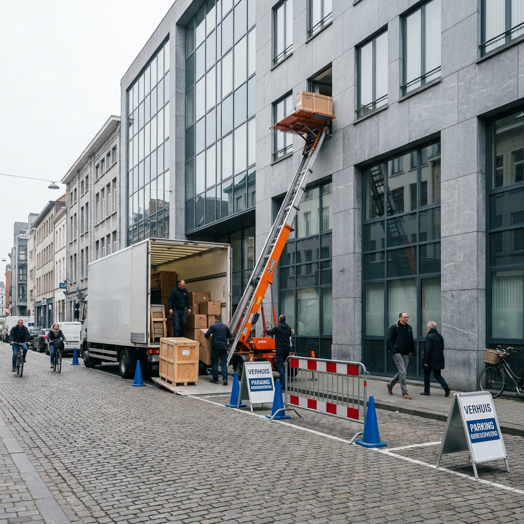 Kantoorverhuizing in Gent: vergunningen en planning